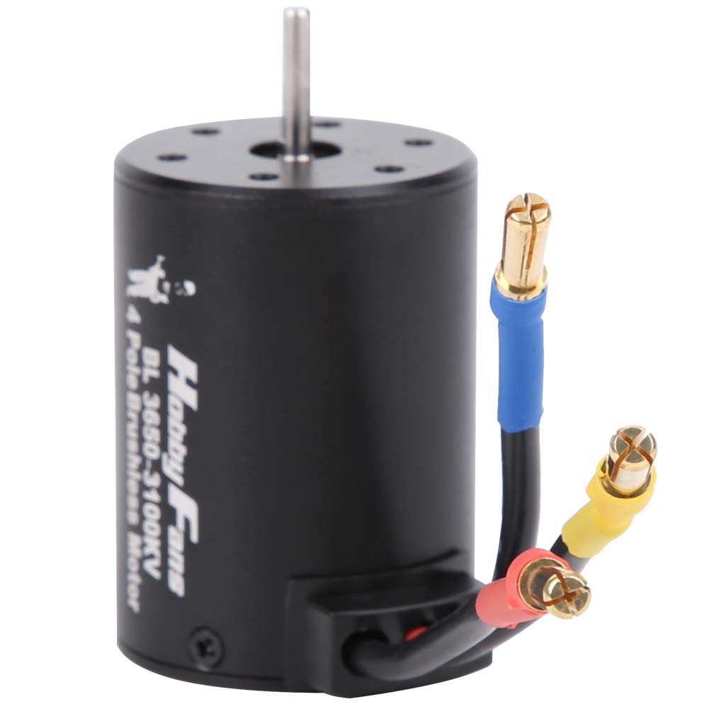 Silnik bezszczotkowy 3100KV z ESK 60A wodoodporny, ze stopu aluminium dla samochodów RC 1/10