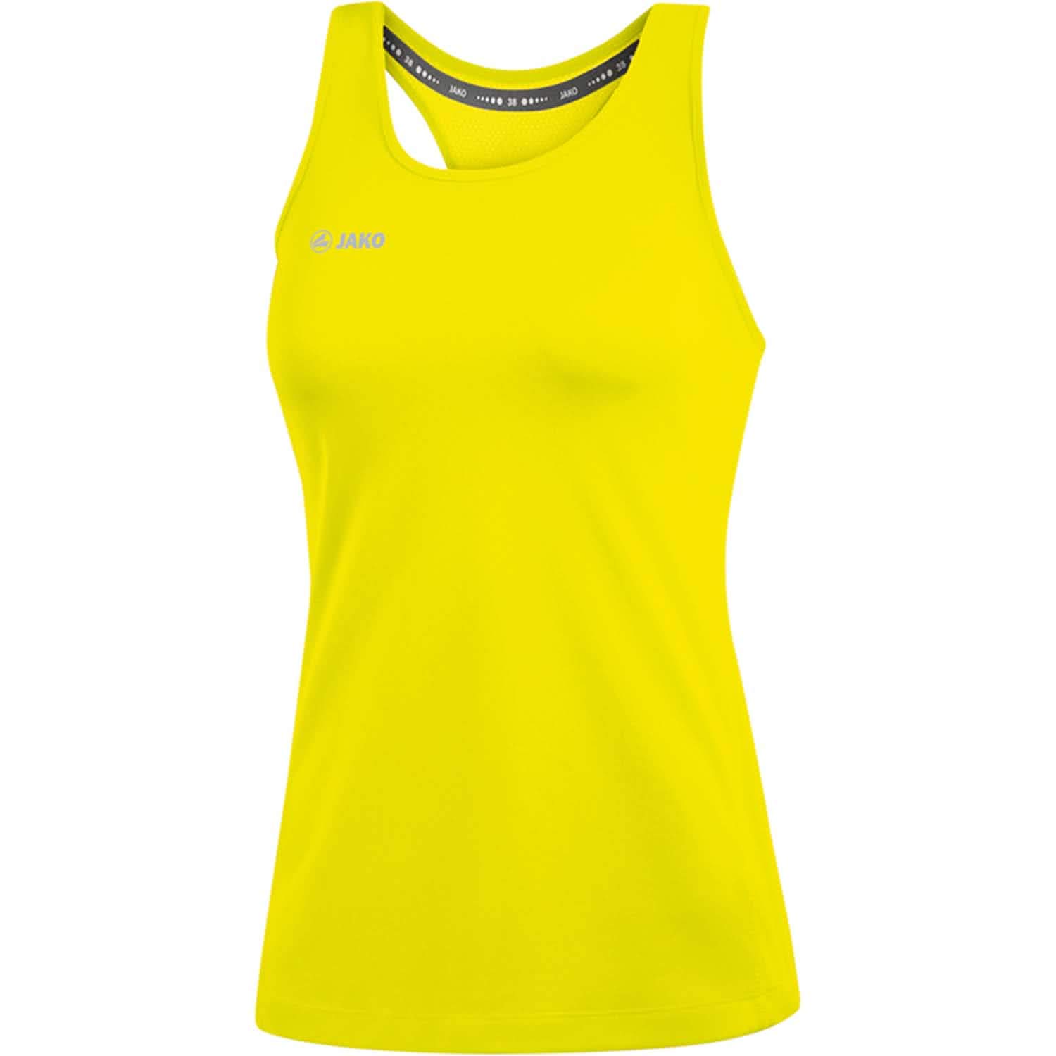 JAKO Run 2.0 Tanktop Women's Tanktop - Neon Yellow, 42