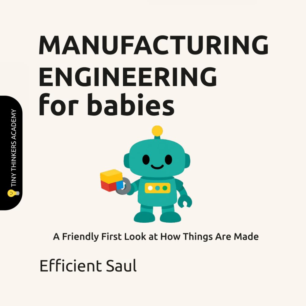 Manufacturing Engineering for Babies (Tiny Thinkers Academy): A Friendly First Look at How Things Are Made (Tiny Thinkers Academy - STEM for Babies)