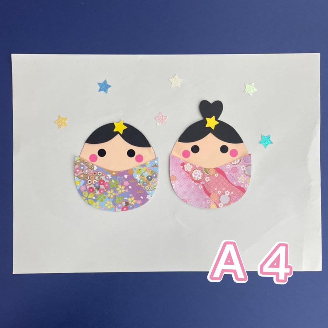 Amazon.co.jp: 製作キット 七夕 織姫彦星 6月7月 夏 保育 高齢者 壁面