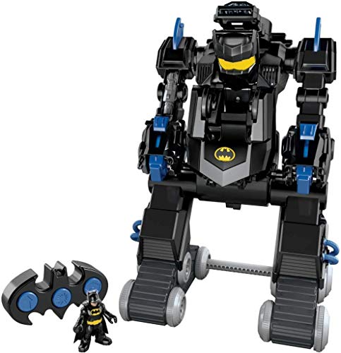 Imaginext Batman, Bat-Robot transformable, Juguete para niño +3 años