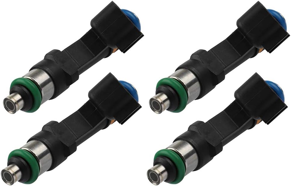 SCITOO Fuel Injectors Automotive Engine 12 Holes 4Pcs Replacement For Mazda For 3 2006-2013,For Mazda For 5 2008-2010,For Mazda For 6 2006-2008,For Mazda For MX-5 Miata 2006-2015