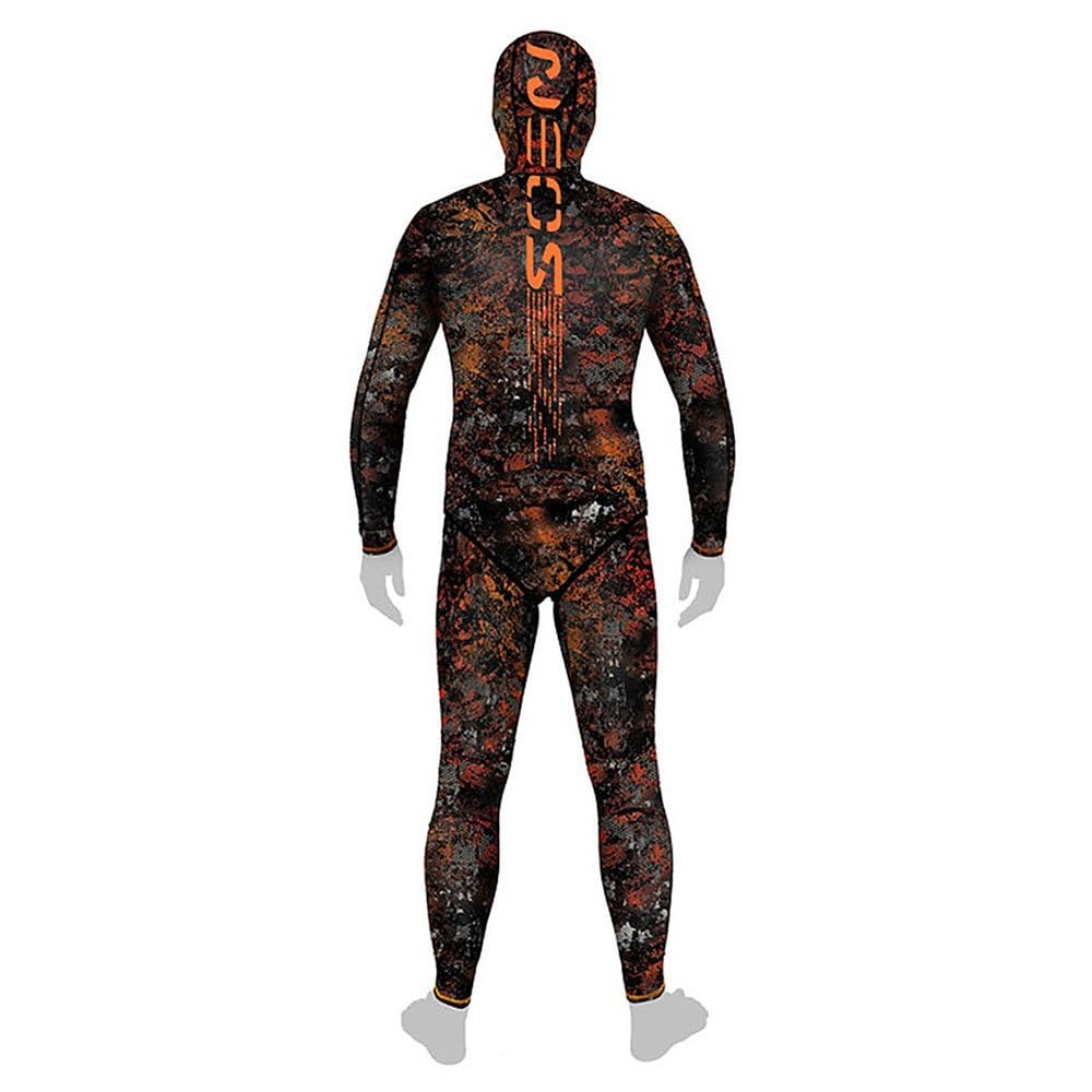EPSEALON - Chaquetas - 7 mm - NEOS Orange - Caza submarina, buceo - Neopreno Jako - Mangas SCS