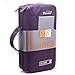 New 96 Disc CD VCD DVD Blu-Ray Storage Bag Wallet Holder Case Box - Purple