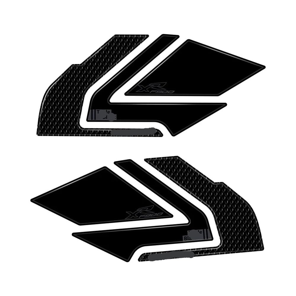 Tank pad F900XR autocollant époxy triple noir protection moto 2023