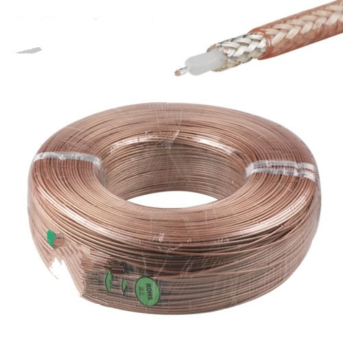 Amazon RG316 シングル銅編組シールドRF同軸ケーブル 200フィート Custom Cables Group LLC