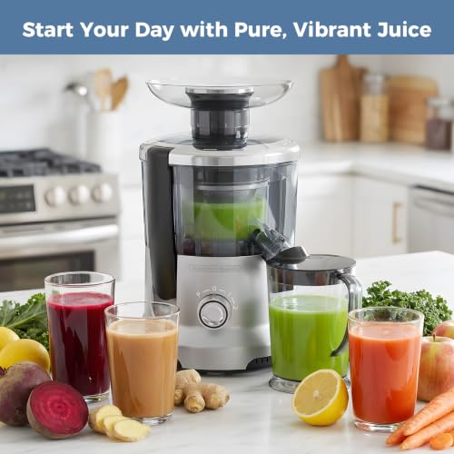Image of DUMOS Juicer Machines, Centrifugal Juice Extractor for Fruits & Vegetables