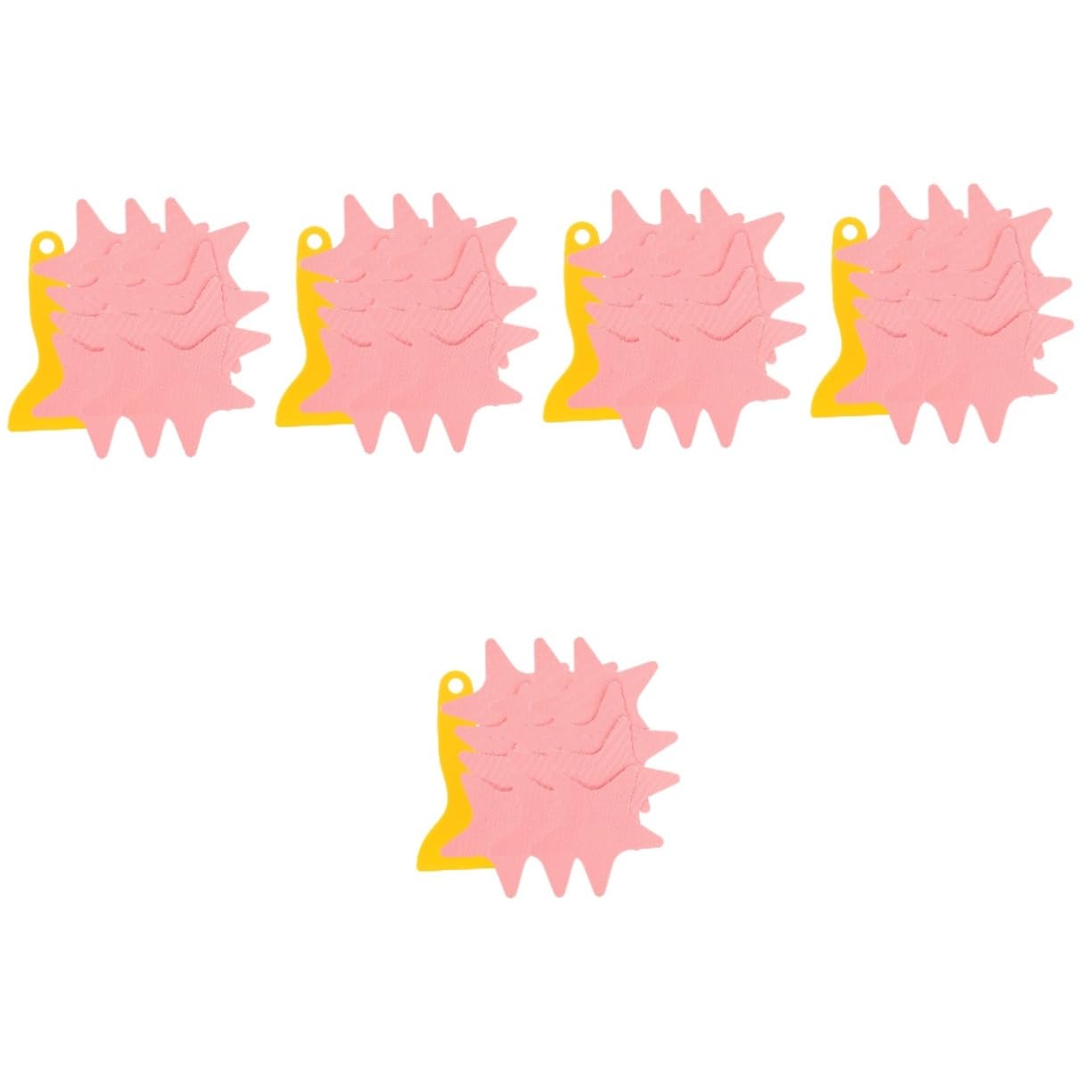 MAGICLULU 5 Juegos Pegatinas Antideslizantes Pegatinas Adhesivas Pegatinas De Ducha Adhesivas Cintas Antideslizantes Calcomanías Antideslizantes Cinta Adhesiva Decorativa Piso Mañana Rosa
