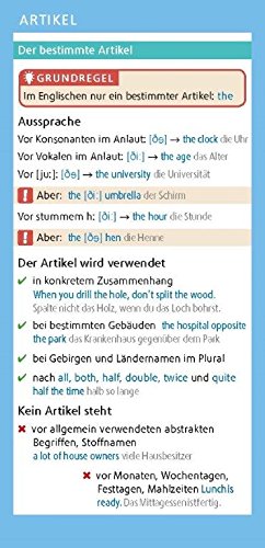 Langenscheidt Go Smart Grammatik Englisch - Fächer...