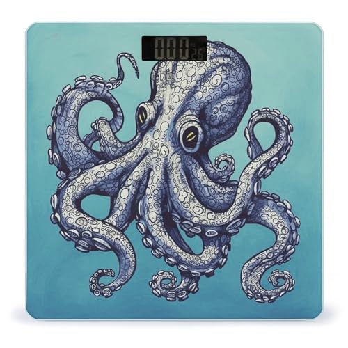 Báscula digital Octopus Design para cuerpo hasta 180 kg miniatura 1