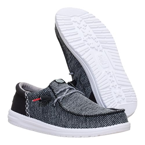 Image of HEYDUDE Men's Wally Funk Open Mesh | Men's Shoes | Men Slip-on Loafers | Comfortable & Light-Weight