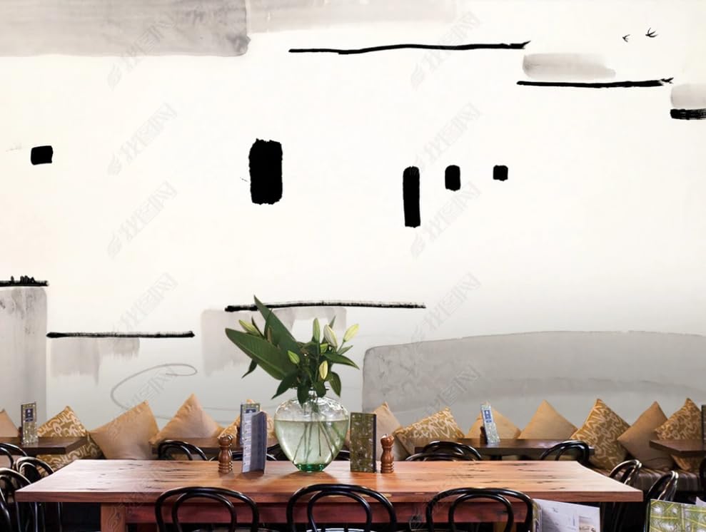 Papier peint intissé fleuve Yangtze poster géant mural pour salon et chambre