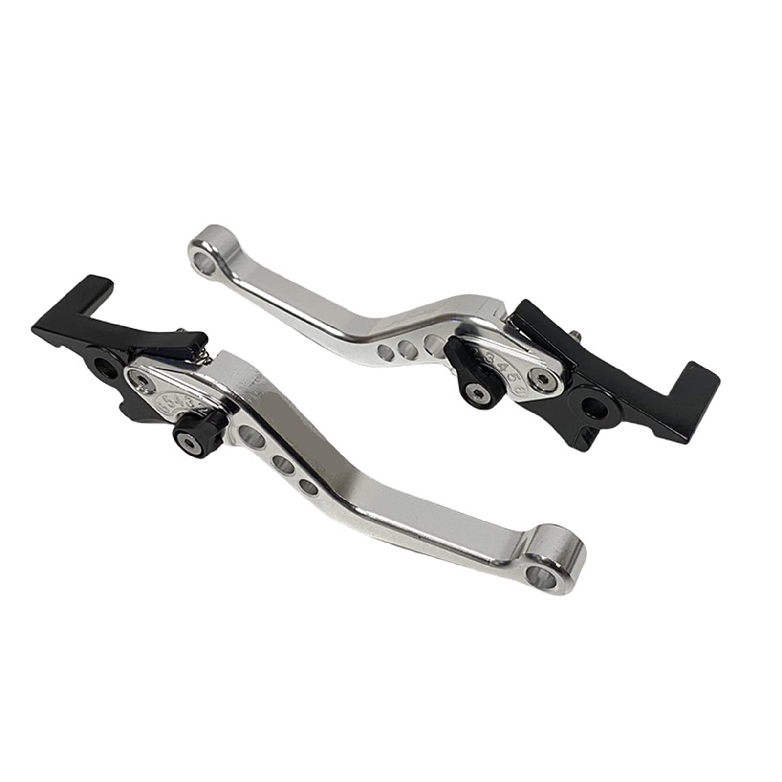 Onmaweyb C Brake Lutch Lever Bike Adjustable Double Dis Brake Motorcycle Modification Accessories Handle Lever For Scooters D7ya Gy6 Modified Parts(C)