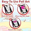 FUNNYB&G Foil Art Crafts for Kids Ages 4-8: Mother's Day 2026, Birthday Gift for Girls, Art and Crafts Supplies, Party Favors, Creative Toys for Girls 4 5 6 7 8 9 Years Old(Food) #3