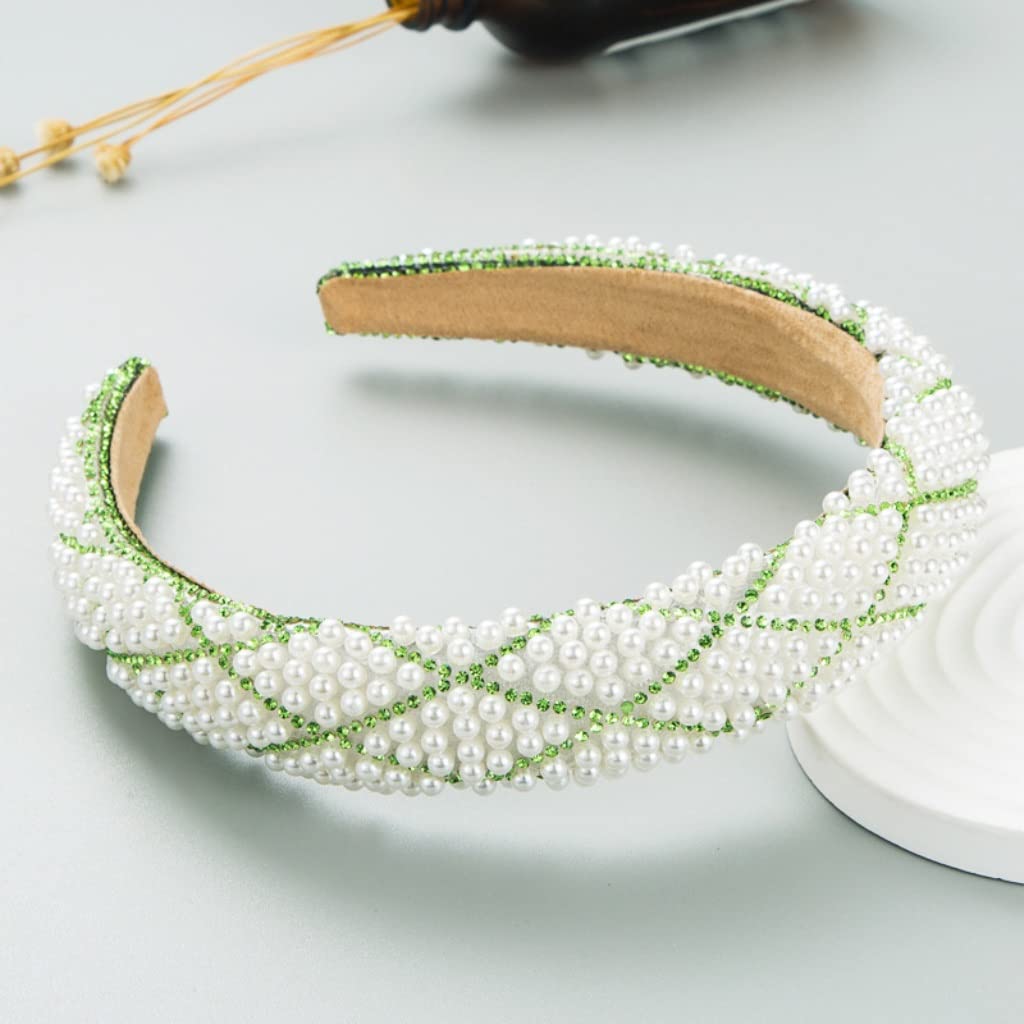 Diadema de Esponja Delgada y Brillante a la Moda para un Accesorio para el Cabello Elegante y modernoComo se Muestra A
