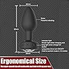 PQKuss Analvibratoren Mit Diamant Butt Plug, Sexspielzeug mit App-Steuerung und 10 Vibrationsmodi, wiederaufladbare Silikon prostata vibrator, Analplugs Masturbator, für Frauen Paare(app) #1