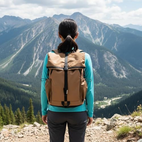 Sac à dos biking kaki polyvalent pour activité extérieure et déplacement