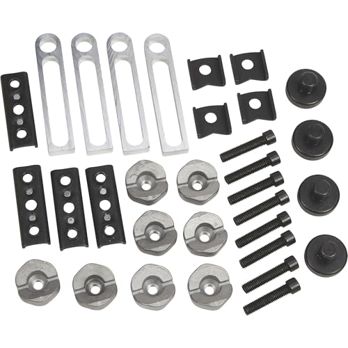 Klutch Welding Table Workhold Accessory Base Kit 32-Pcs.