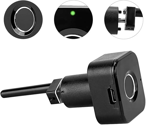 Miniatura 3 de Carga inteligente segura del USB de la cerradura del cajón de la huella dactilar del gabinete de la huella dactilar de