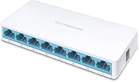 Switch Desktop Mercusys MS108, 8 Portas, 10/100Mbps