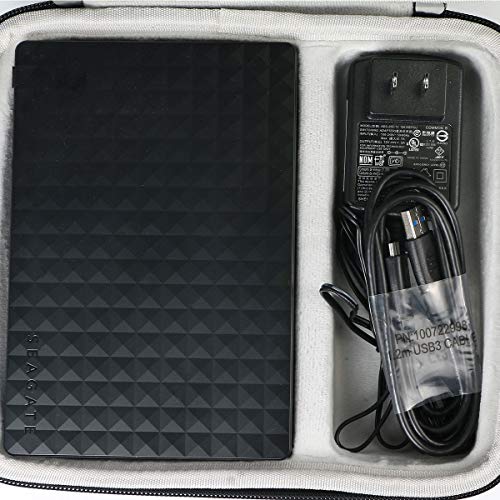 Image of khanka Hard Travel Case Replacement for Seagate Expansion Desktop 3TB 4TB 6TB 8TB 10TB External Hard Drive HDD aa‚¬a€oe USB 3.0