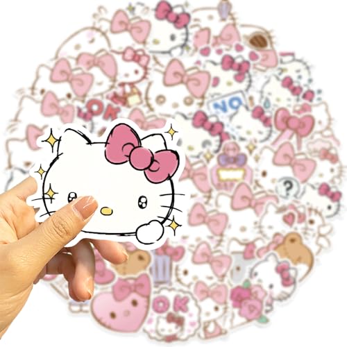 Autocollants Hello Kitty imperméables pour rénover et masquer les rayures