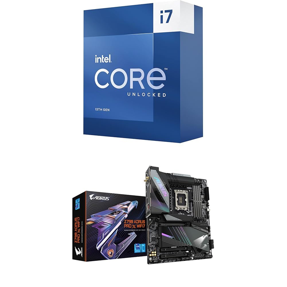 INTEL I7-13700K、Gigabyte Z790 S Amazon.com: Intel Core i7-13700K Desktop Processor and GIGABYTE