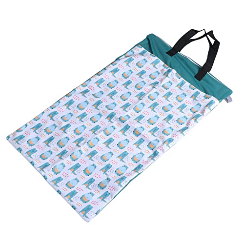 Bolsa para almacenar pañales con doble bolsillo y gran capacidad miniatura 5
