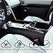 YUECHI Glossy Black ABS Chrome for Land Rover Discovery 5 LR5 l462 2017 2018 Car Center Console Protection Panel Cover Trim Accessories