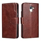 Funda de billetera híbrida Material2-IN-1 para la protección total y conveniencia sin sacrificar el manejo superior del estuche ultrafino. Está hecho de cuero de alta calidad, imán y TPU, que no es tóxico y respetuoso con el medio ambiente.