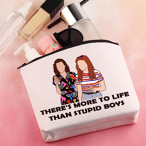 BDPWSS Scary Movie Merchandise Makeup Bag There's More To Life Than Stupid Boys Horror TV Show Gift Scary Movie Fan Gift (Stupid Boys) 5