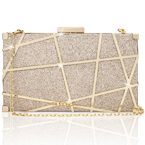 Evening Bag Small Clutch Purses Leopard Purse Formal Wedding Handbag for Women Fashion Crossbody Bags With Chain - Image 3