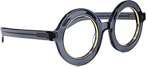 Miniatura 4 de Zeelool Gafas retro gruesas redondas con bloqueo de luz azul para mujeres y hombres Calhoun ZOA01776