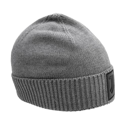 Juventus bufanda y gorro gris de punto en talla única para invierno 4