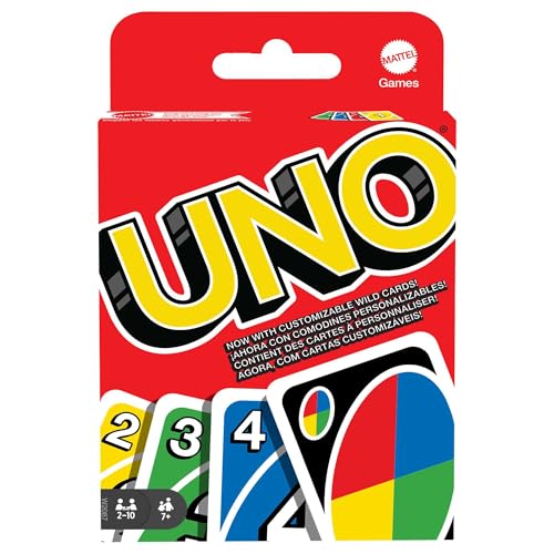 UNO Jogo de Cartas Original para crianças a partir de 7 anos
