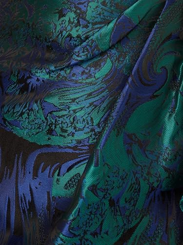 Adrianna Papell Women's One Shoulder Jacquard Gown3