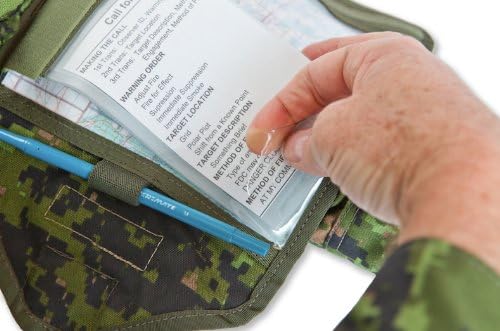 Tactical Notebook Covers Combat Quarterback - Armband Checklist for Quick Access