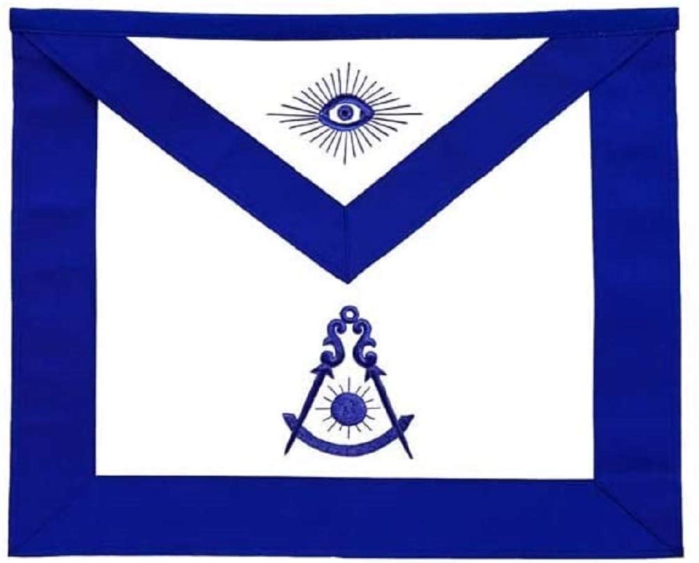 Tablier Masonic Passé Master en peau d'agneau souple taille unique 1 couleur