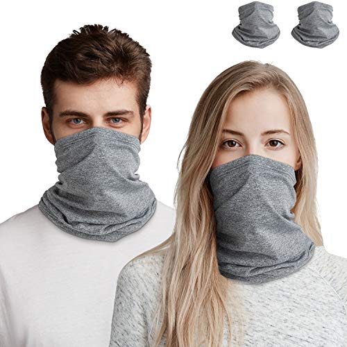 Bandana Masque Visage pour Femme/Homme, Unisexe Multifonctionnel Outdoor Cyclisme Masque Echarpe Cagoule Cache-cou Extensible Respirant Cagoule Lavable Bandeau pour Moto Extérieur -  - Taille Unique