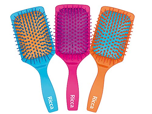Escova Color Block Racket, Ricca, Multicor, Ricca, Multicor
