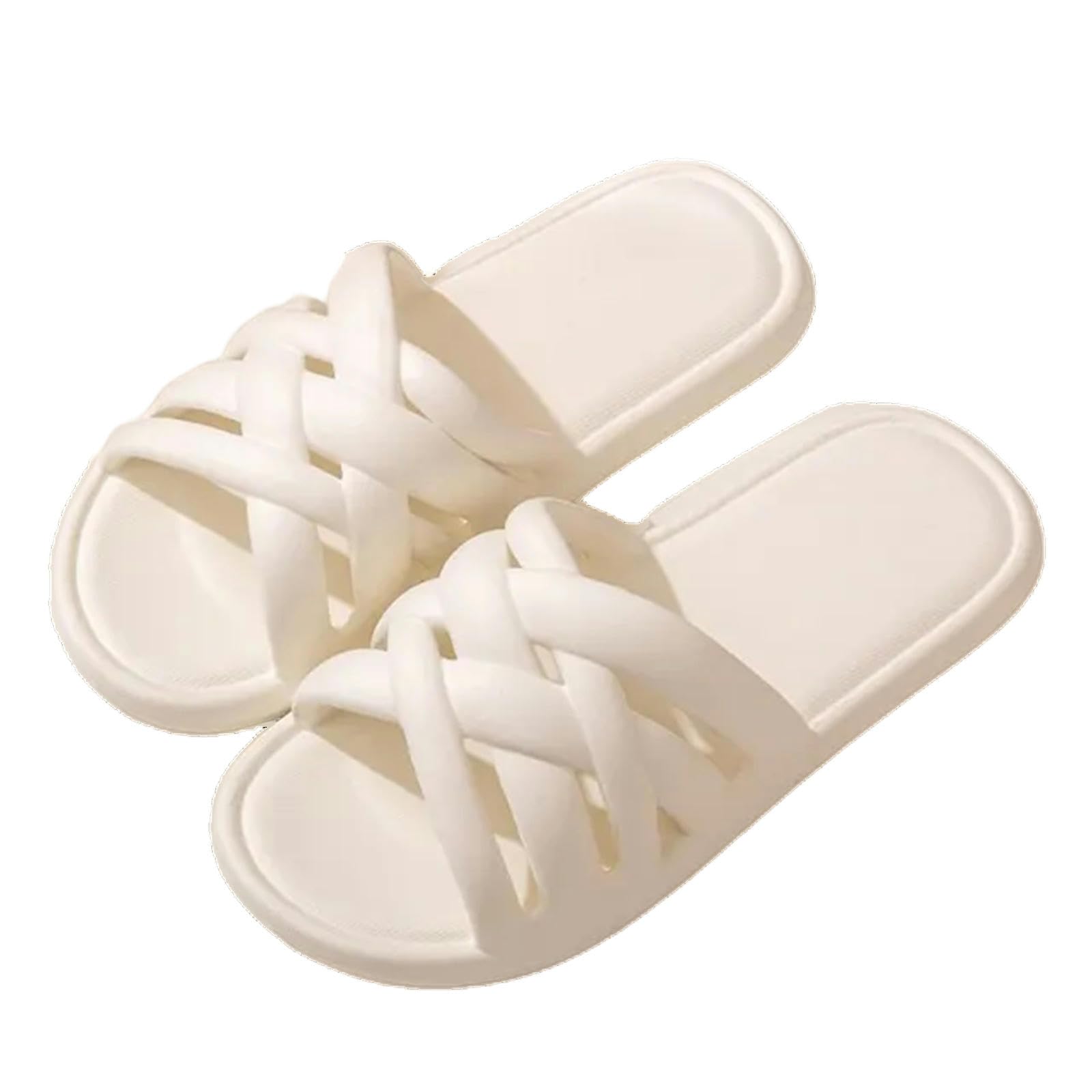 Chancletas Mujeres Zapatillas De Baño Sin Deslizamiento De Toboganes Para Toboganes Para Toboganes Para La Piscina De Verano En Relieve