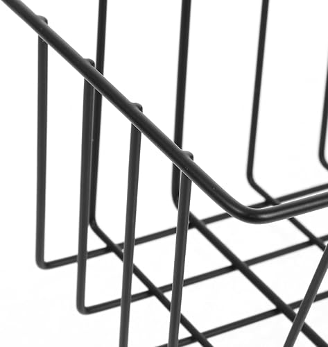 Miniatura 9 de Cestas colgantes de cocina, cesta de almacenamiento de alambre sobre el organizador de la puerta del gabinete, cestas colgantes para organización de