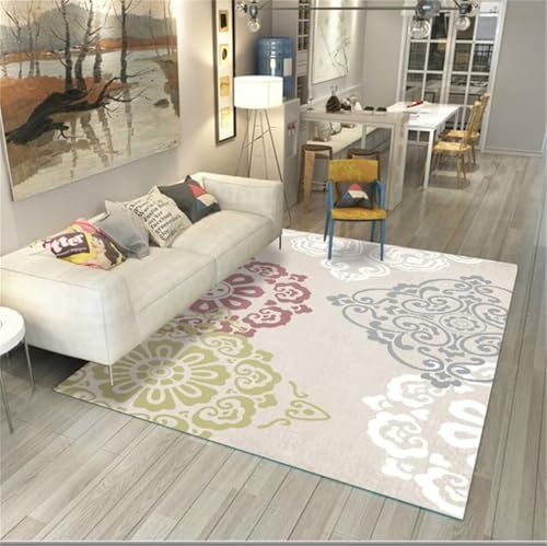 Tapis chambre bebe kaki lavable pour un sol sain et propre