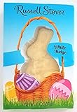 Russell Stover (1 Box) White Fudge Easter Bunny Chocolate Candy - Net Wt. 1.3 oz / 37 g