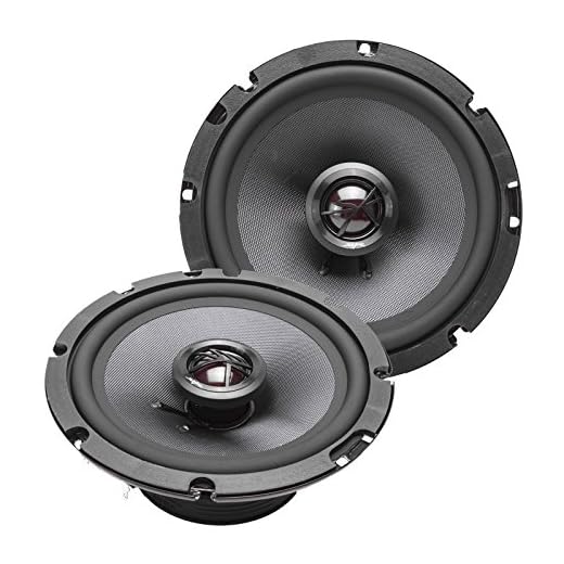 Skar Audio TX65 6.5" 200W 2-Way Elite Coaxial Car Speakers, Pair