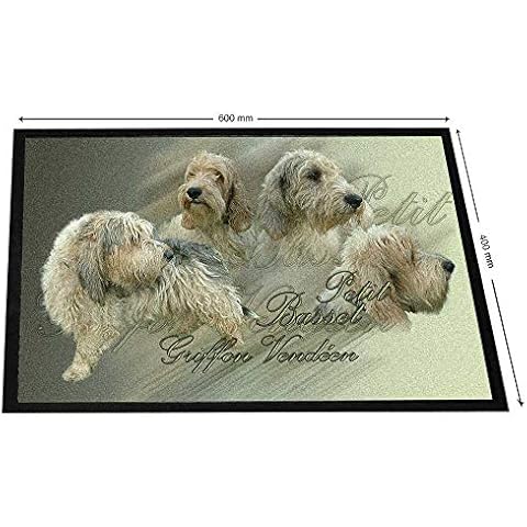 Pets-easy Small Basset Griffon Dog Runner, 40 x 60 cm Cover
