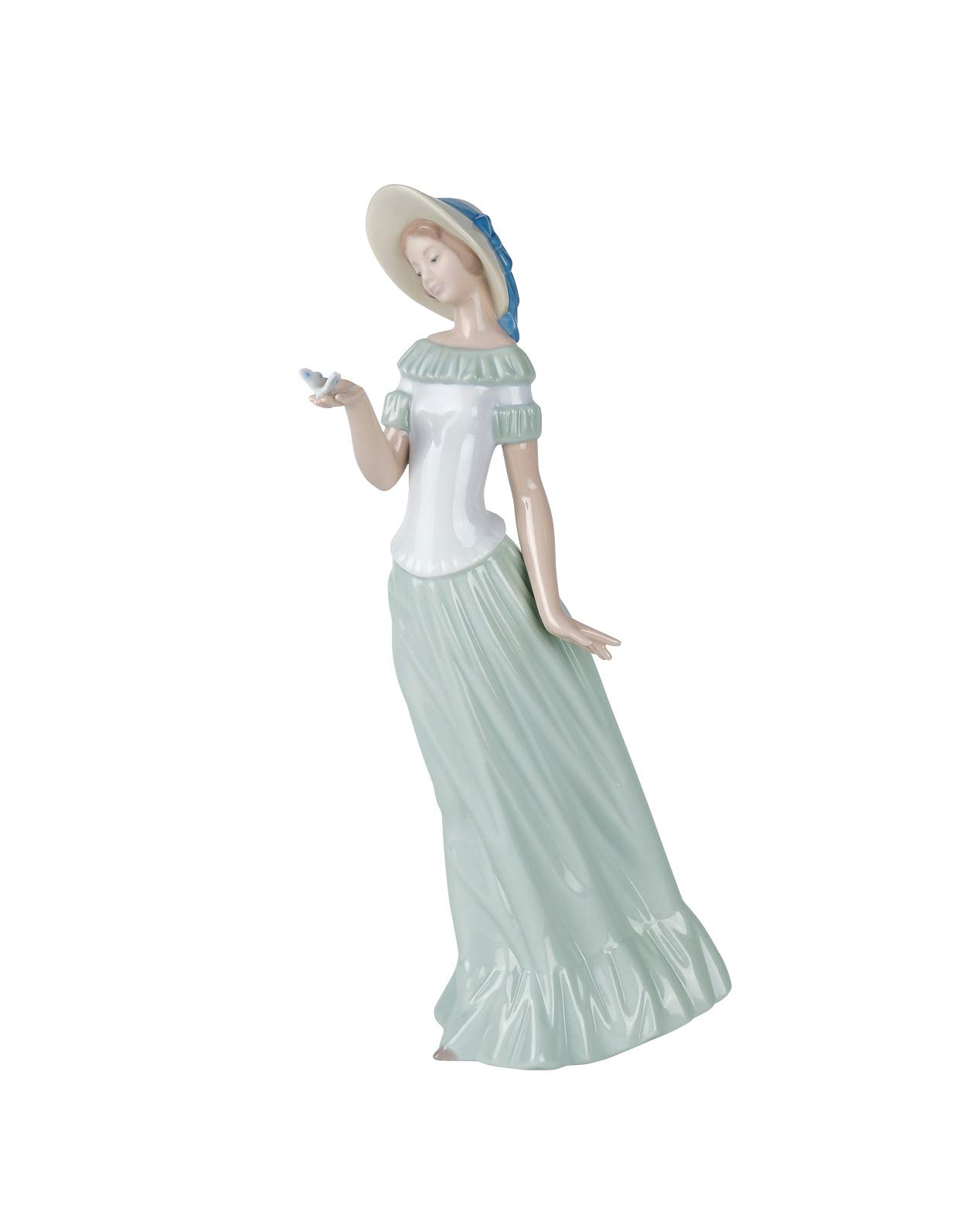 Amazon.co.jp: ナオ Nao リヤドロ 人形 蝶と戯れて 02001398 : ホーム