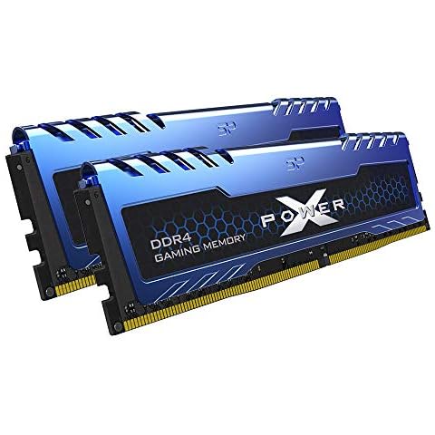 SP Silicon Power Silicon Power 16GB (8GBx2) XPOWER Turbine Gaming DDR4 3200MHz (PC4 25600) 288-pin CL16 1.35V UDIMM Desktop Memory Module - Low Voltage Cover