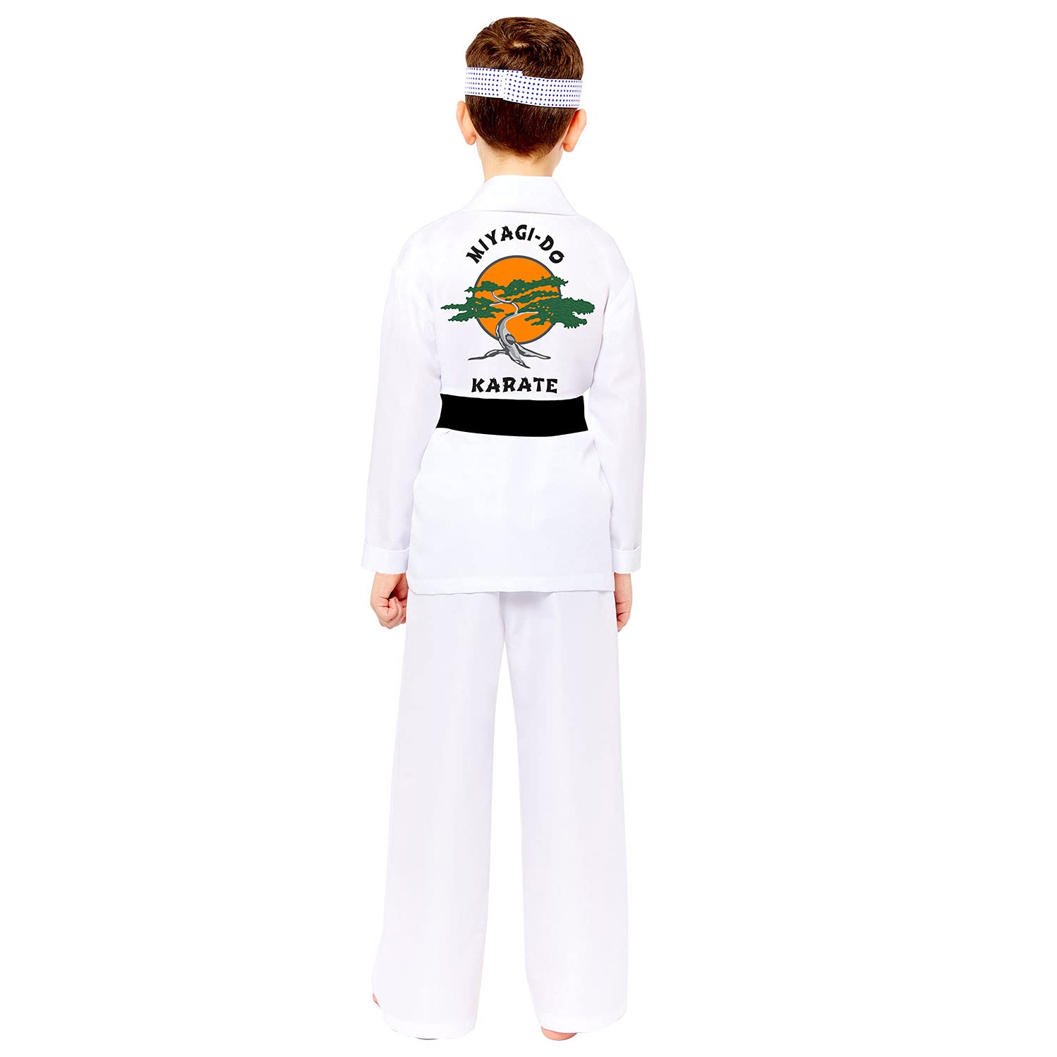 Amscan - Boy's Officially Licensed Cobra Kai Miyagi Do Karate Kids Fancy Dress Costume Age: 4-14 Years