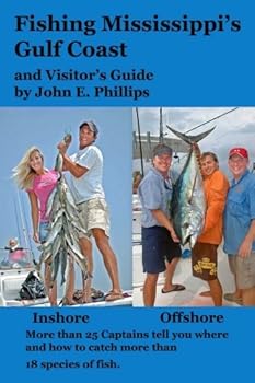 Paperback Fishing Mississippi's Gulf Coast and Visitor's Guide Book